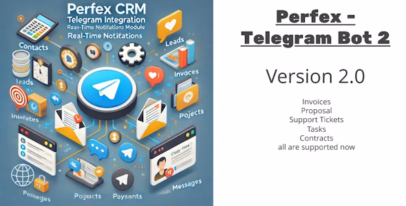 Perfex – TelegramBot v2.0