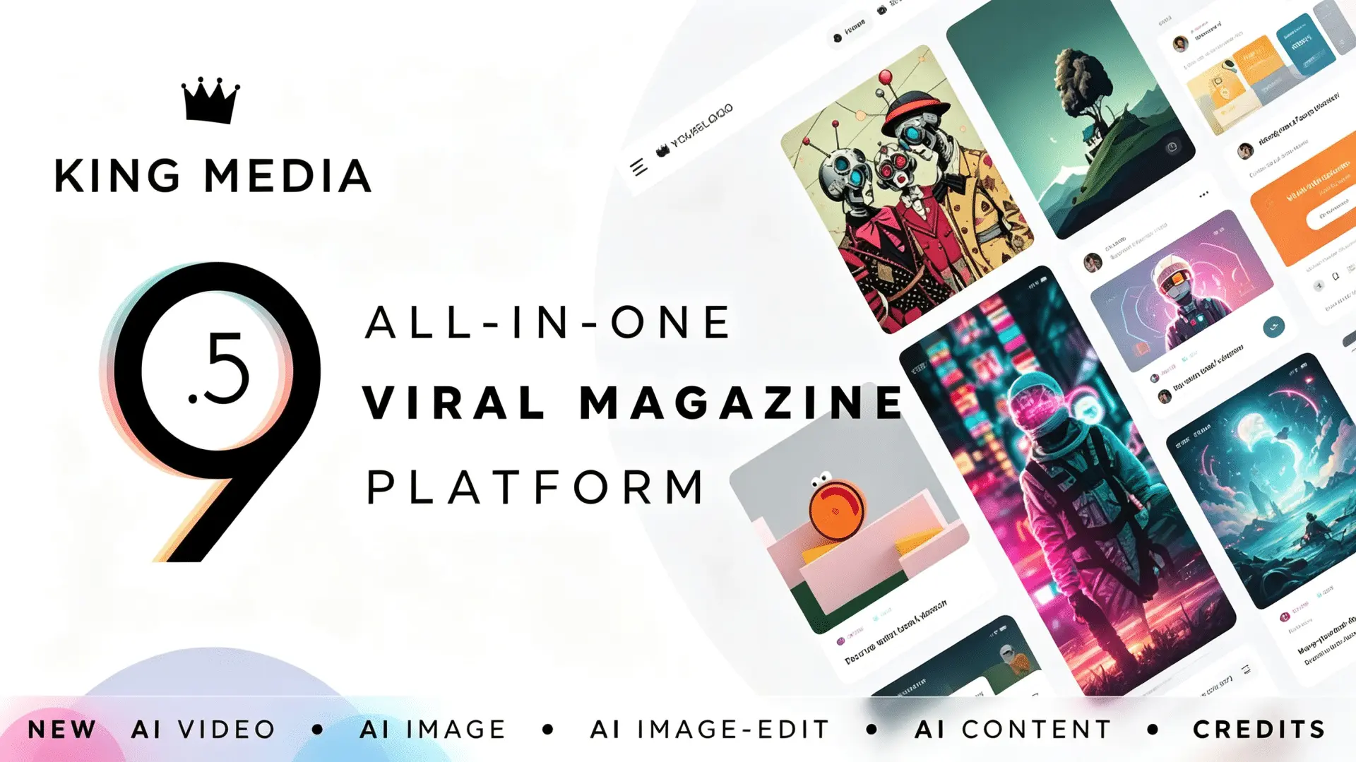 King Media v9.6 – 爆款新闻视频杂志
