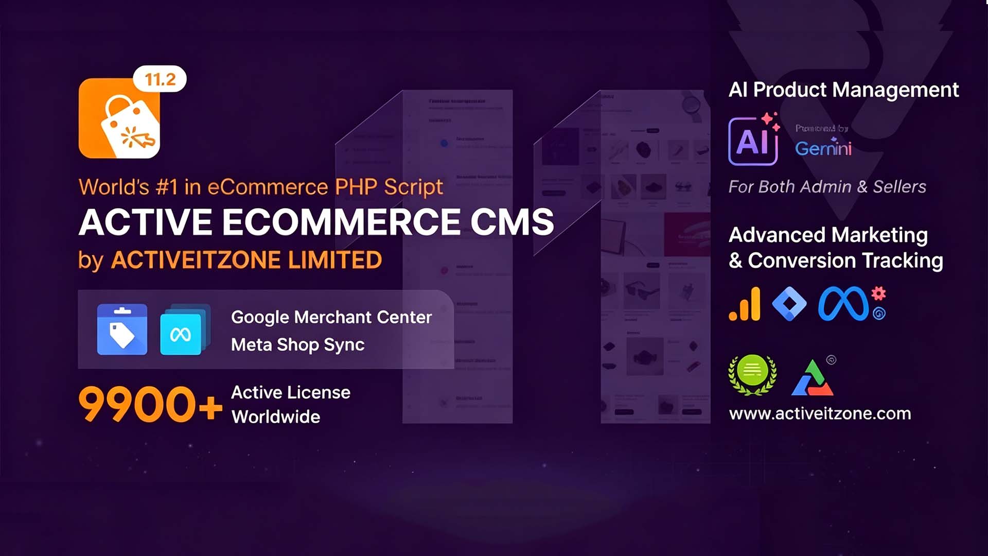 Active eCommerce CMS v11.2 – 电商平台