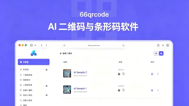 66qrcode v38.0.0｜AI 二维码条形码生成器 + 短链接 PHP SaaS 源码评测