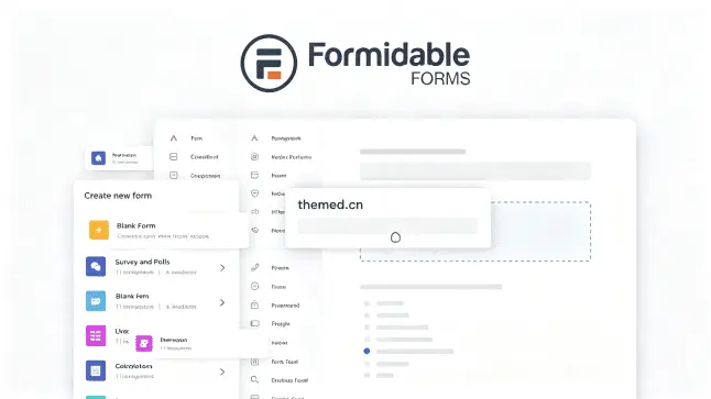 Formidable Forms v6.3.4 中文版 – 功能强大可搭建 Web 应用的 WordPress 表单插件